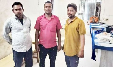 चोरी की डीजल का अवैध भण्डारण, 3 युवक गिरफ्तार