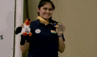 पलक ने पेरिस ओलंपिक के लिए शूटिंग में हासिल किया भारत का 20वां कोटा