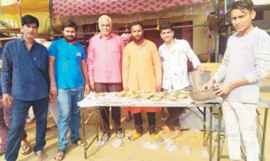 हनुमान जयंती पर भंडारा