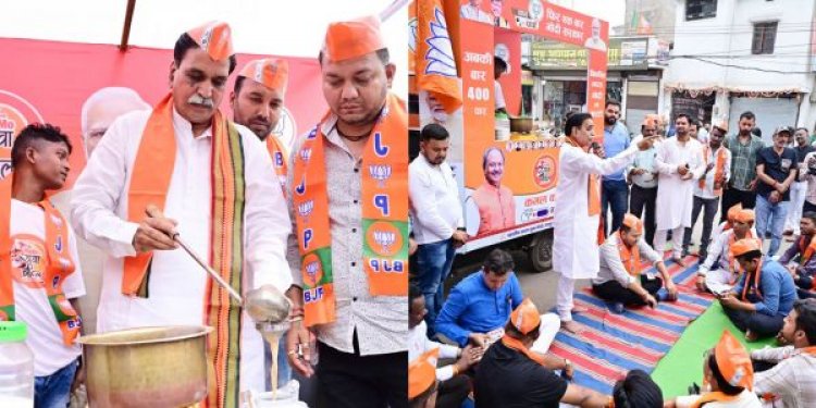 राजेश मूणत ने की युवा चौपाल और चाय पर चर्चा कार्यक्रम की शुरुआत