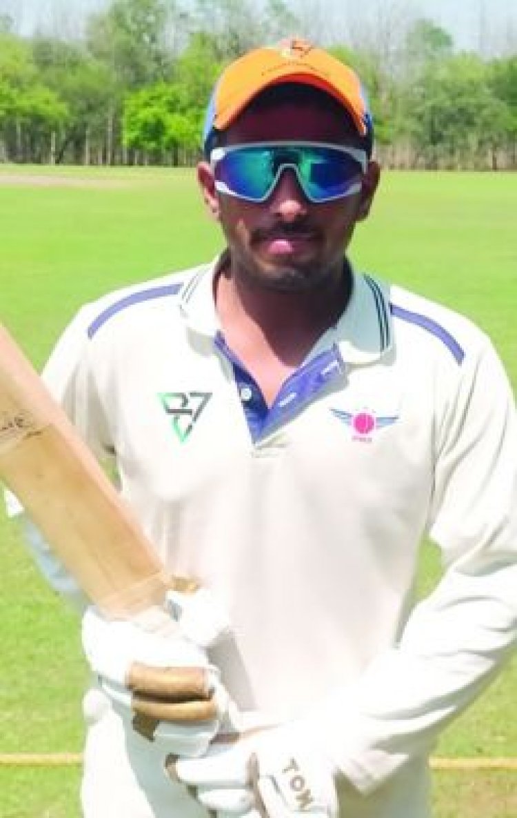 अंडर 19 प्लेट ग्रुप इंटर डिस्ट्रिक्ट टूर्नामेंट में पहले दिन रायपुर 309 रनों से आगे