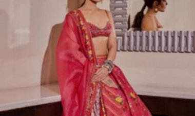 हॉरर कॉमेडी 'बाक' के प्रमोशन इवेंट में राशि खन्ना ने पहना डिजाइनर लहंगा, फोटोज की शेयर