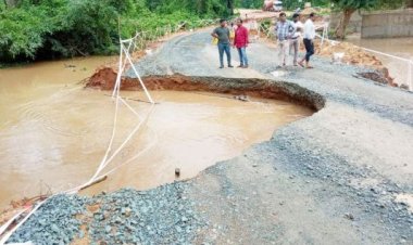 मूसलाधार बारिश: मानपुर-दल्ली और महाराष्ट्र का डायवर्सन मार्ग बहा