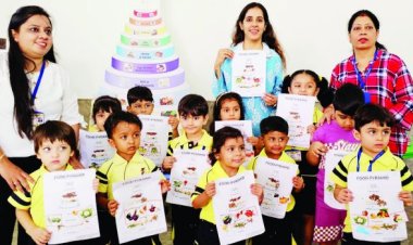 जैक एन जिल बच्चों ने डॉ. श्वेता से सीखा हेल्थ और हाइजिन का महत्व