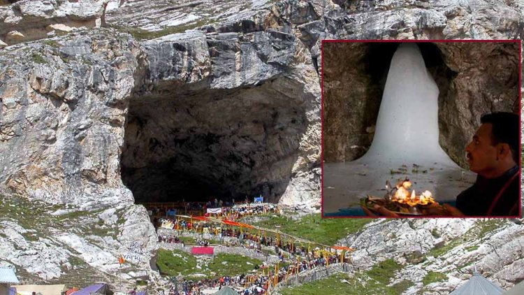 पांच दिनों में एक लाख से अधिक श्रद्धालुओं ने किए बाबा बर्फानी के दर्शन