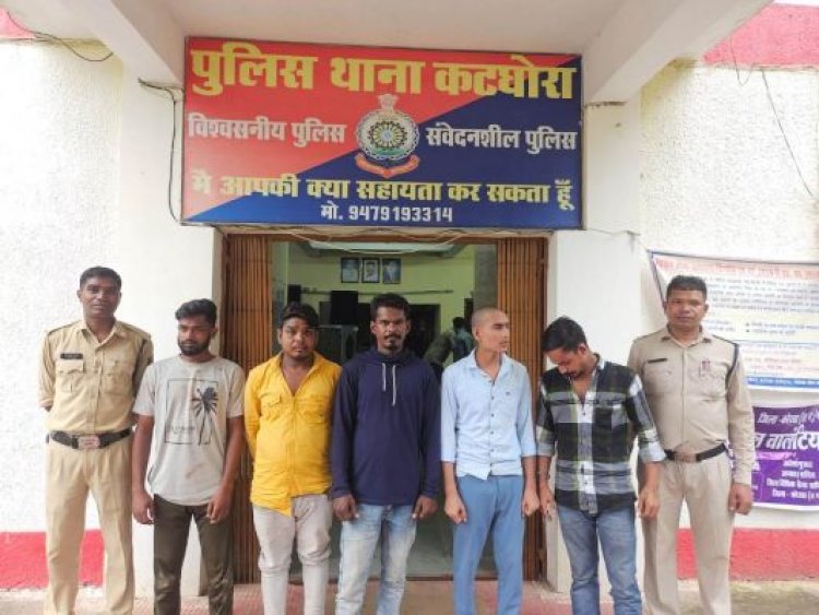 कटघोरा में नशे पर नकेल कसने का अभियान, 9 आरोपी जेल दाखिल