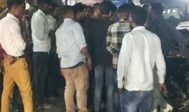 शराब के लिए पैसे ना देने पर युवक से मारपीट:गाड़ी की चाबी, मोबाइल और पैसे चुराने का प्रयास, एक आरोपी फरार दूसरे को भीड़ ने पकड़ा