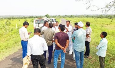 करैया राय की पठार पर बनेगा गौ अभ्यारण:विधायक की मांग पर राजस्व ने 160 बीघा जमीन चिह्नित की, अधिकारियों ने किया निरीक्षण