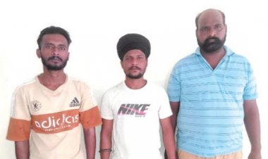पंजाब से आकर हेरोइन बेच रहे तीन युवक गिरफ्तार