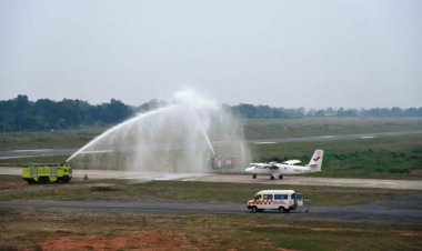 प्रमुख शहरों से जुड़ा अंबिकापुर, माँ महामाया एयरपोर्ट से पहली फ्लाइट ने भरी उड़ान...