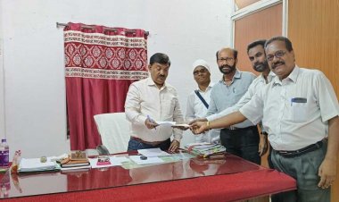 आम आदमी पार्टी ने उद्यानिकी विभाग की पांच एकड़ हरी भरी भूमि को बचाने सौंपा ज्ञापन