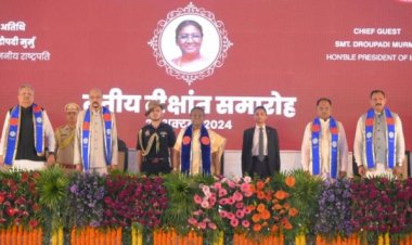 अच्छे स्वास्थ्य से बढ़ती है उत्पादकता और रचनात्मकता : राष्ट्रपति मुर्मू