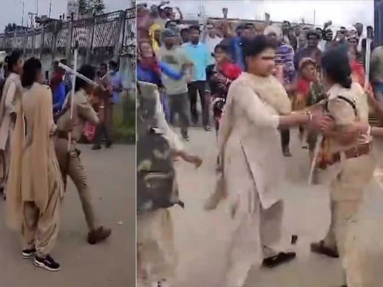 छत्तीसगढ़ में बलरामपुर में हिरासत में युवक की मौत पर बवाल, भीड़ का थाने पर हमला; महिला ASP घायल