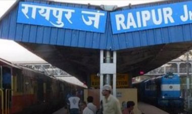 रायपुर से नवा रायपुर होते हुए अभनपुर के बीच ट्रेन चलने का आज ट्रायल