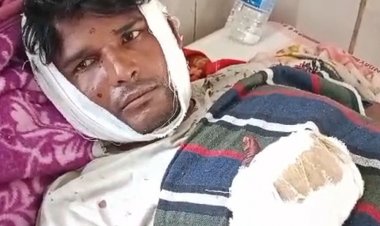 दो पक्षों में विवाद, हमले में दो चचेरे भाई घायल:मारपीट के बाद कुल्हाड़ी से हमला किया, एक जिला अस्पताल, दूसरा मेडिकल कॉलेज में भर्ती