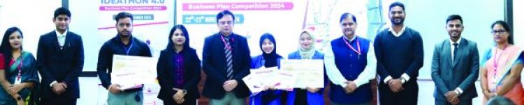 उद्यमशीलता विचारों और व्यावसायिक योजनाओं को प्रस्तुत करने कलिंगा में बिजनेस प्लान स्पर्धा
