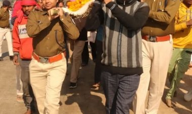 पद्मश्री से सम्मानित जोधइया अम्मा को नम आंखों से विदाई:कलेक्टर, एसपी ने दिया अर्थी को कांधा, रविवार को हुआ था निधन