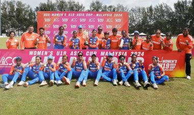 भारत ने बांग्लादेश को हराकर अंडर-19 वुमेंस एशिया कप के उद्घाटन संस्करण का खिताब अपने नाम किया
