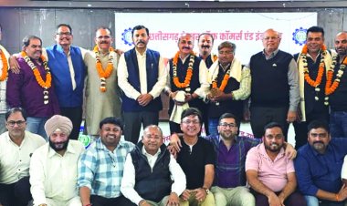 नवनिर्वाचित कांकेर चेंबर और श्रीराम थोक सब्जी विक्रेता समिति अध्यक्ष हुए सम्मानित