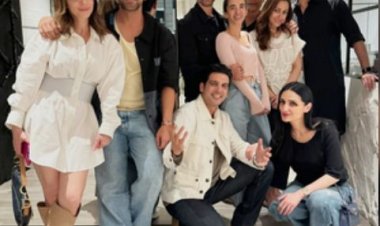 ऋतिक रोशन ने सुजैन खान-सबा के साथ मनाया जन्मदिन का जश्न