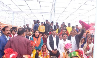 मुख्यमंत्री सामूहिक कन्या विवाह योजना एक वरदान है : उप मुख्यमंत्री देवड़ा