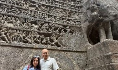 आशुतोष संग अजंता एलोरा की सैर करती नजर आईं फराह, बताया क्या है 20 रुपये के नोट से कनेक्शन