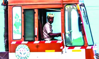 प्रदेश अंतर्विभागीय लीड एजेंसी सडक़ सुरक्षा ने सारथी दिवस में वाहन चालकों का किया सम्मान