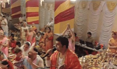 भक्तामर महामंडल विधान में उमड़ा श्रद्धालुओं का सैलाब:भोपाल के श्री चंद्र प्रभु जिनालय में भक्ति नृत्य से की प्रभु की आराधना