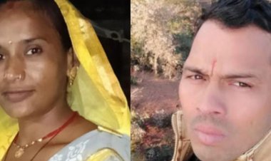 पति ने पत्नी की हत्या कर बिस्तर में जलाया:पेट्रोल डालकर लगाई आग; भागकर घर से निकला तो पुलिसकर्मियों ने पकड़ा