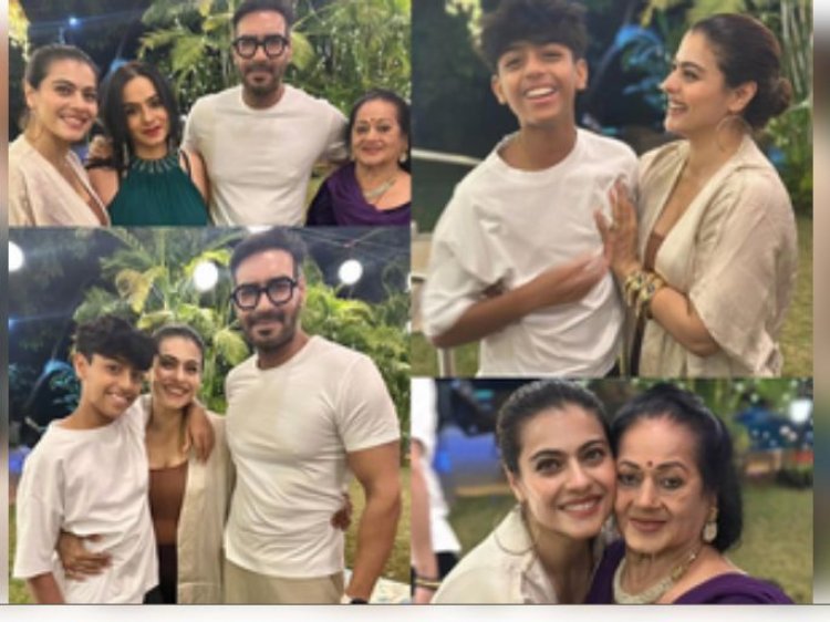 काजोल ने परिवार संग खास अंदाज में मनाया नए साल का जश्न