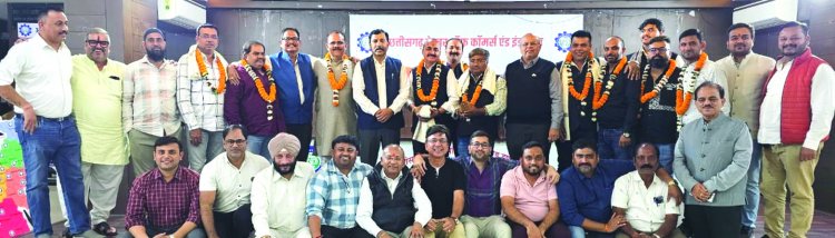 नवनिर्वाचित कांकेर चेंबर और श्रीराम थोक सब्जी विक्रेता समिति अध्यक्ष हुए सम्मानित