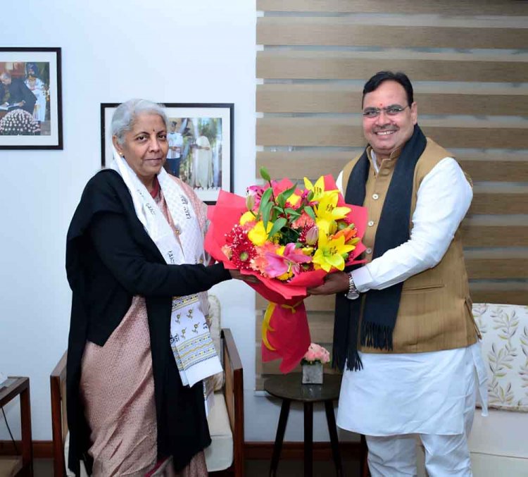 राजस्थान-मुख्यमंत्री भजन लाल शर्मा पहुंचे नई दिल्ली, केन्द्रीय मंत्री राजनाथ-निर्मला सीतारमण-खट्टर और शेखावत से की भेंट