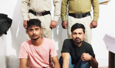 दुकान व कार में आग लगाने वाले दो आरोपी गिरफ्तार