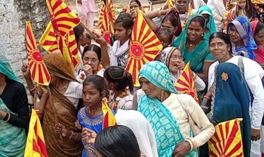 विजयपुर में ब्रह्माकुमारी संस्थान ने निकाली आध्यात्मिक शिव बारात:बीके बहन बोलीं- धतूरा हमारे जीवन में आई बुराइयों का प्रतीक