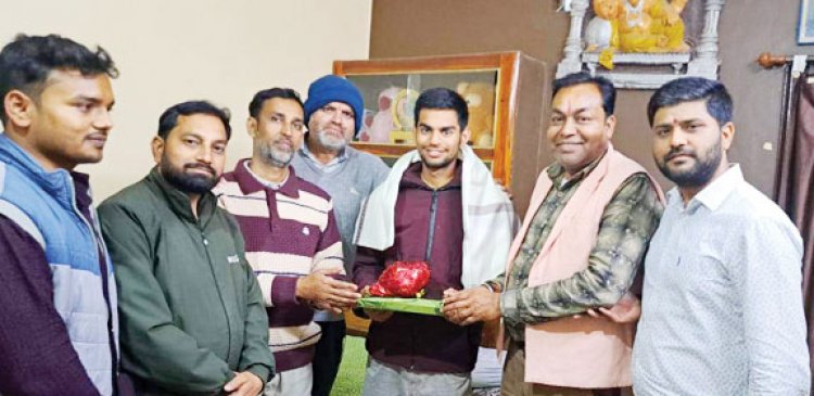 पार्थ ने एनडीए परीक्षा में चयनित होकर गौरवान्वित किया है-विकास