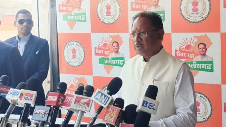 CG Nikay Chunav 2025 : मुख्यमंत्री विष्णु देव साय ने मतदाताओं से की अपील, विकास के लिए करें मतदान