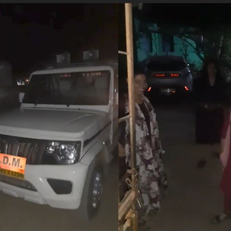 SDM-नायब तहसीलदार ने किया बालिका छात्रावास का निरीक्षण:टूटी बाउंड्री वॉल और खस्ताहाल सड़कें मिली; छात्राओं ने बताई समस्याएं