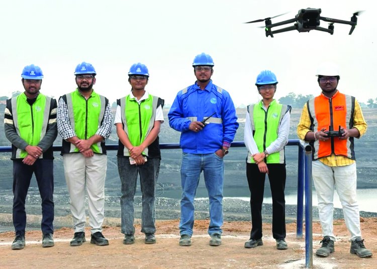 वेदांता एल्यूमिनियम ने  कोल माइलिंग में ब्लास्टिंग क्लीयरेंस और रियल-टाईम मॉनिटरिंग के लिए एआई ड्रोन पेश किया