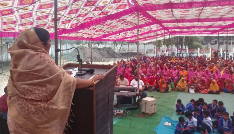 आजाद के सपनो के विकसित भारत को बनाने के लिए राज्य एवं केंद्र सरकार कर रही है प्रयास : मंत्री श्रीमती उईके