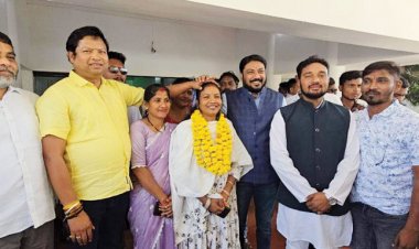 जिपं में भी भाजपा का कब्जा, जानकी अध्यक्ष व पुलैया उपाध्यक्ष बने