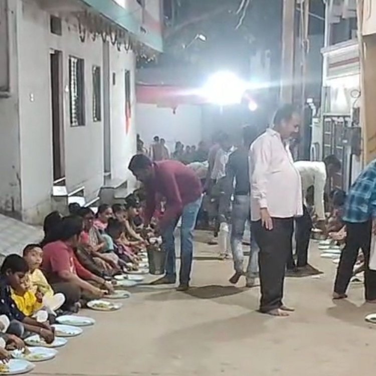 पीपलेश्वर महादेव मंदिर में उमड़ी श्रद्धालुओं की भीड़:भंडारे में सैकड़ों भक्तों ने लिया प्रसाद