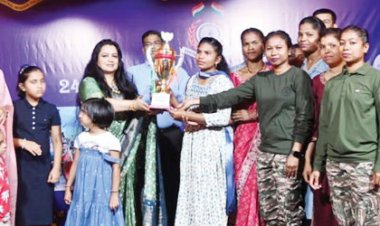 241 बस्तरिया बटालियन सीआरपीएफ का स्थापना दिवस हर्षोल्लास से मना