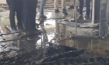 उज्जैन के शासकीय ITI के नए भवन में लगी आग:छात्रों की सूझबूझ से टला बड़ा हादसा; फर्नीचर और कागजात जले