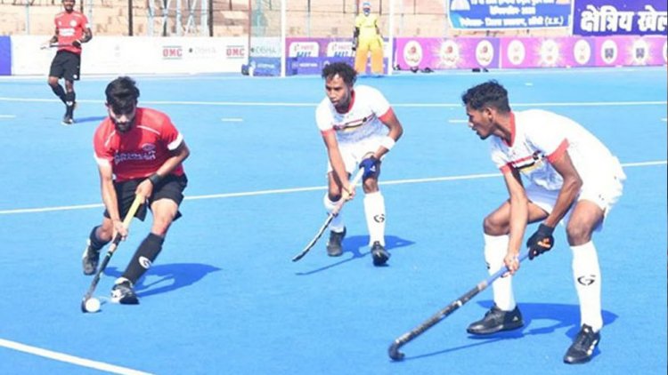 मध्यप्रदेश की हॉकी टीम ने नेशनल चैम्पियनशिप के फाइनल में बनाई जगह