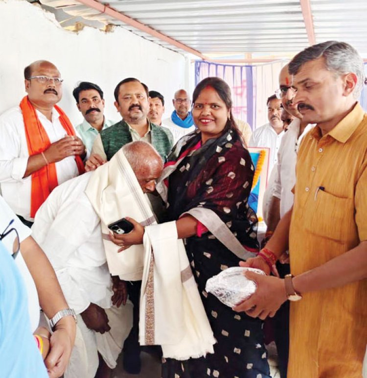 डॉ. अम्बेडकर सम्मान अभियान: अजा वर्ग का भाजपा ने किया सम्मान