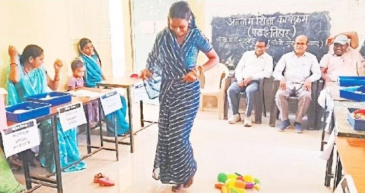 743 स्कूलों में 9 काउंटर बनाकर विद्यार्थियों को पढ़ाया