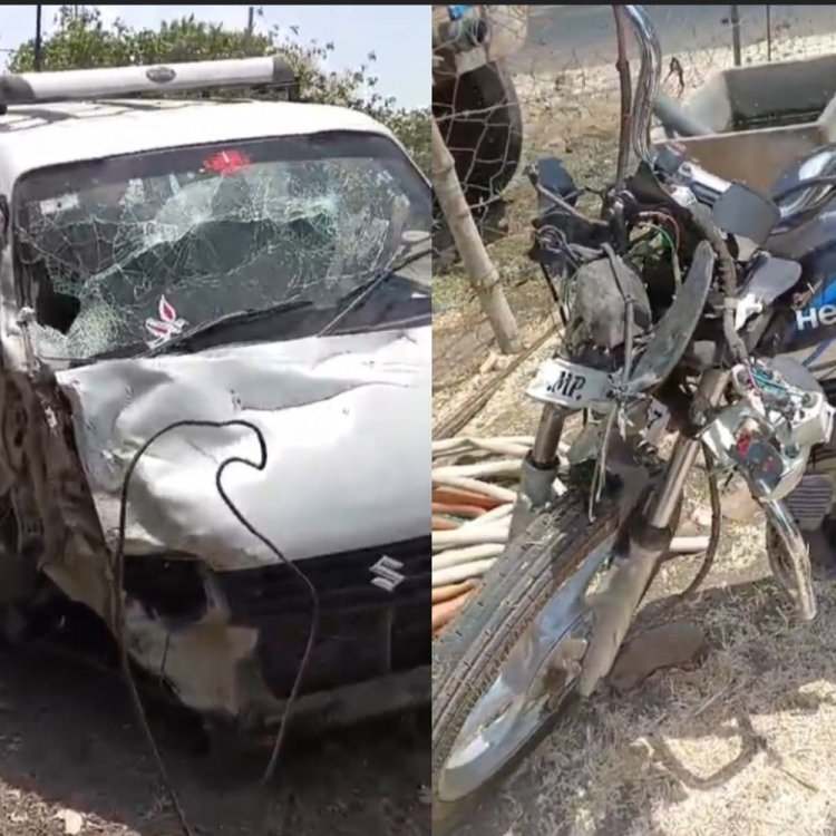 माचलपुर हादसे में तीसरे मजदूर ने तोड़ा दम:मकान से टकराई कार 6 किमी आगे मजदूरों पर चढ़ी थी, आरोपी गिरफ्त से बाहर