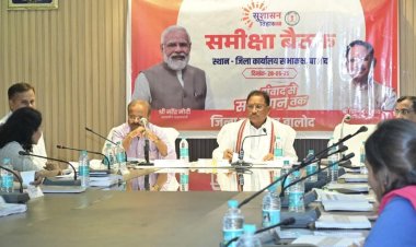 विकसित छत्तीसगढ़ की परिकल्पना साकार करने सभी अधिकारी निष्ठा एवं प्रतिबद्धता से करें कार्य: मुख्यमंत्री श्री विष्णुदेव साय