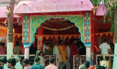 तिन्दोनिया के प्राचीन हनुमान मंदिर में सात दिवसीय यज्ञ संपन्न:वैदिक मंत्रोच्चार के बीच सैकड़ों श्रद्धालुओं ने दी आहुतियां, भंडारे में उमड़ी भीड़