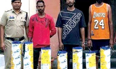 फैक्ट्री से दो लाख से अधिक के पंप मोटर चोरी करने वाले 3 गिरफ्तार